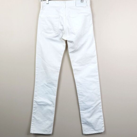 J. Lindeberg Jay Slim Fit Straight Leg 5 Pocket White Minimalist Jeans 31x34 - Picture 6 of 9